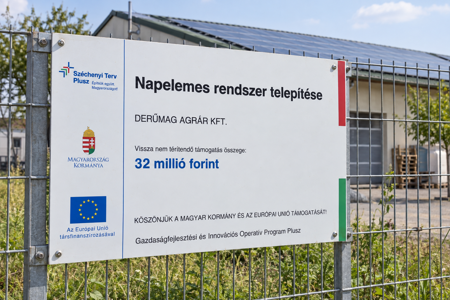Kültéri UV álló projecttábla